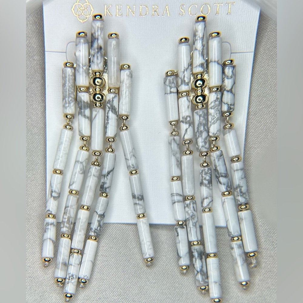 EUC Kendra Scott Ember statement earrings